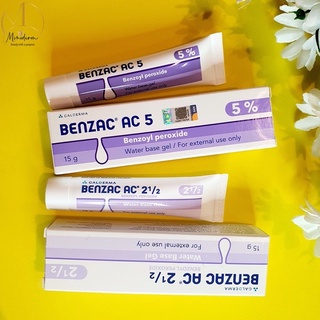 Gel bôi giảm mụn Benzac AC 5 Benzoyl Peroxide