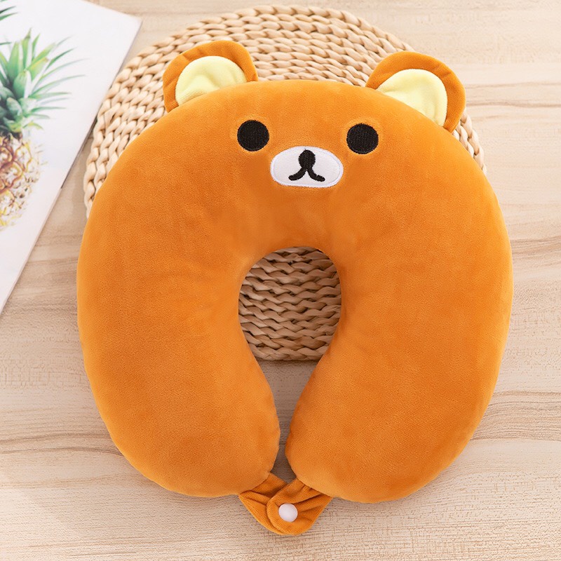 Gối chữ U kê cổ chống đau mỏi vai gáy dùng cho văn phòng du lịch quà tặng