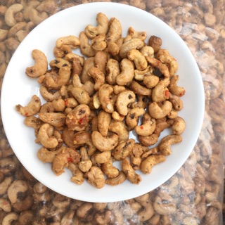1kg hạt điều rang tỏi ớt loại ngon🧄🧄🌶🌶