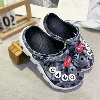 [Hàng xuất khẩu][TẶNG 10 HÌNH GẮN] Dép sục cá sấu CaMo CAO CẤP siêu êm, siêu bền