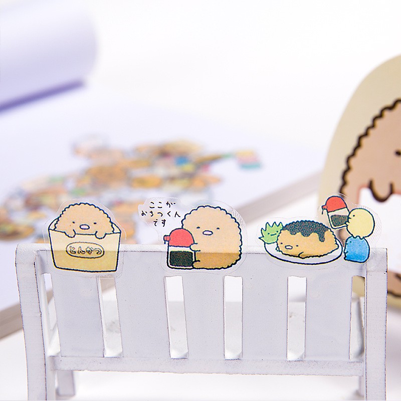 Túi 50 sticker động vật cute 💓 Sumikko Gurashi Cute hoạt hình Nhật Bản