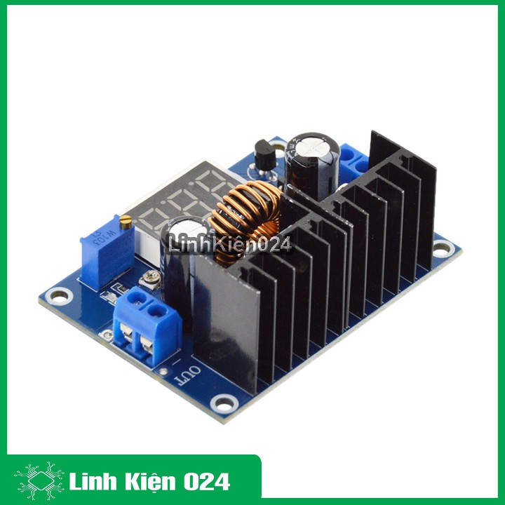 Module Hạ Áp Buck XL4016 Vin 4-38V Vout 1.25-36V 8A V2 ( Có Led Báo Điện Áp )