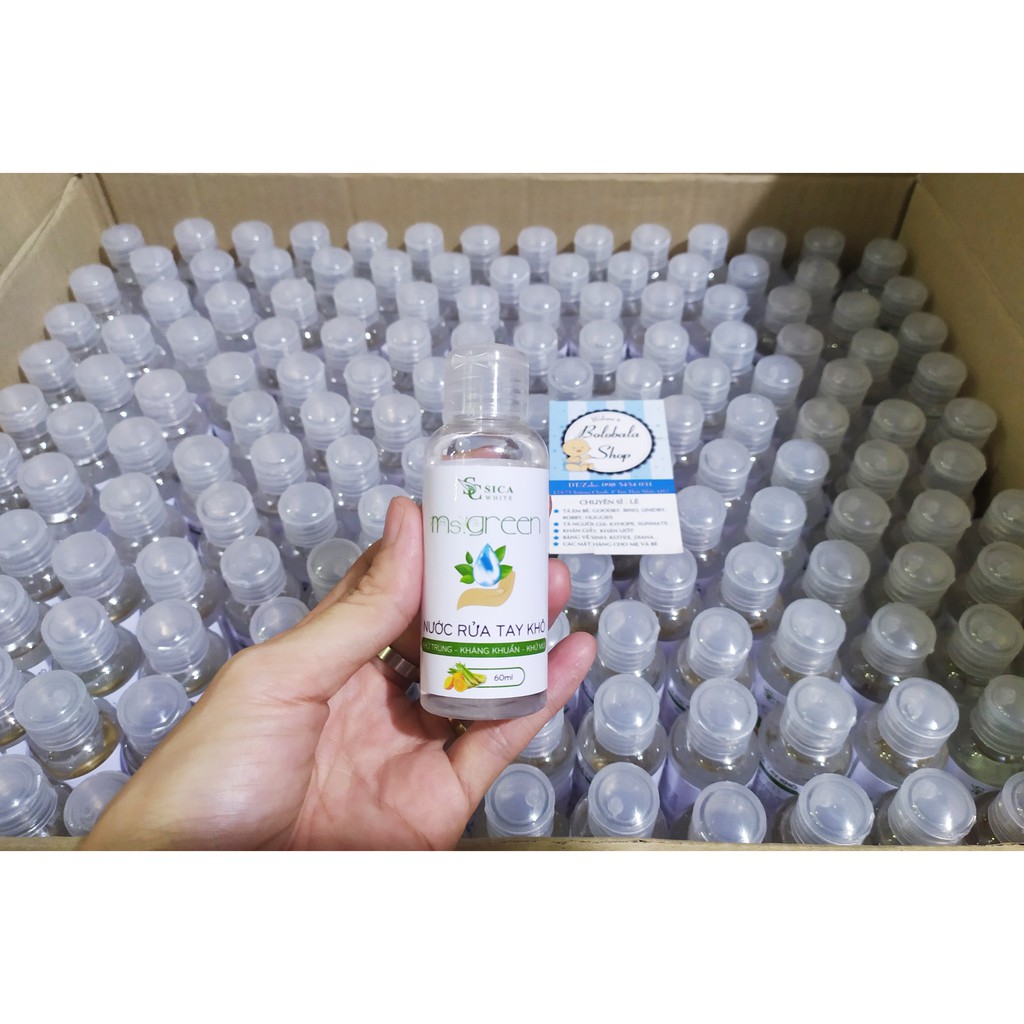 Dung dịch rửa tay diệt khuẩn SICA WHITE 60ml và 120ml | BigBuy360 - bigbuy360.vn
