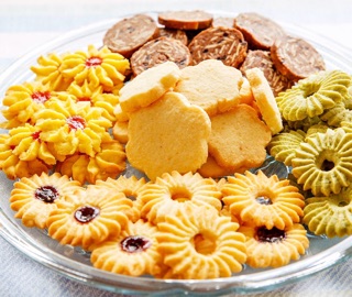 Bánh các vị thơm ngon