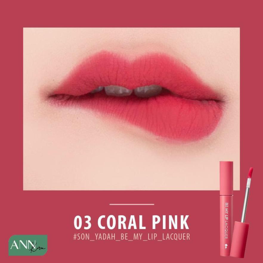 [HOT] Son kem lì Yadah BE MY LIP LACQUER