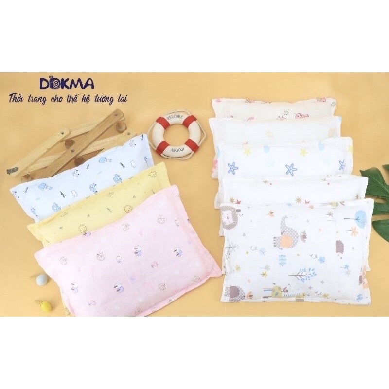 Gối nằm Organic cho bé sơ sinh 26x36 cm