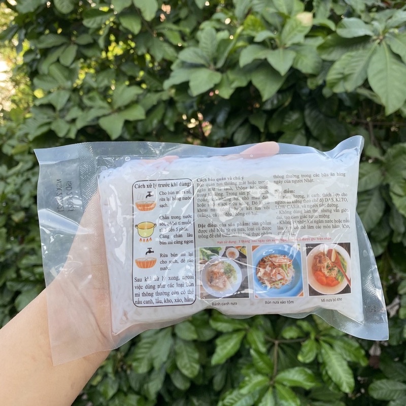 BÚN NƯA MÌ NƯA PHỞ NƯA KETO EATCLEAN 0 calo