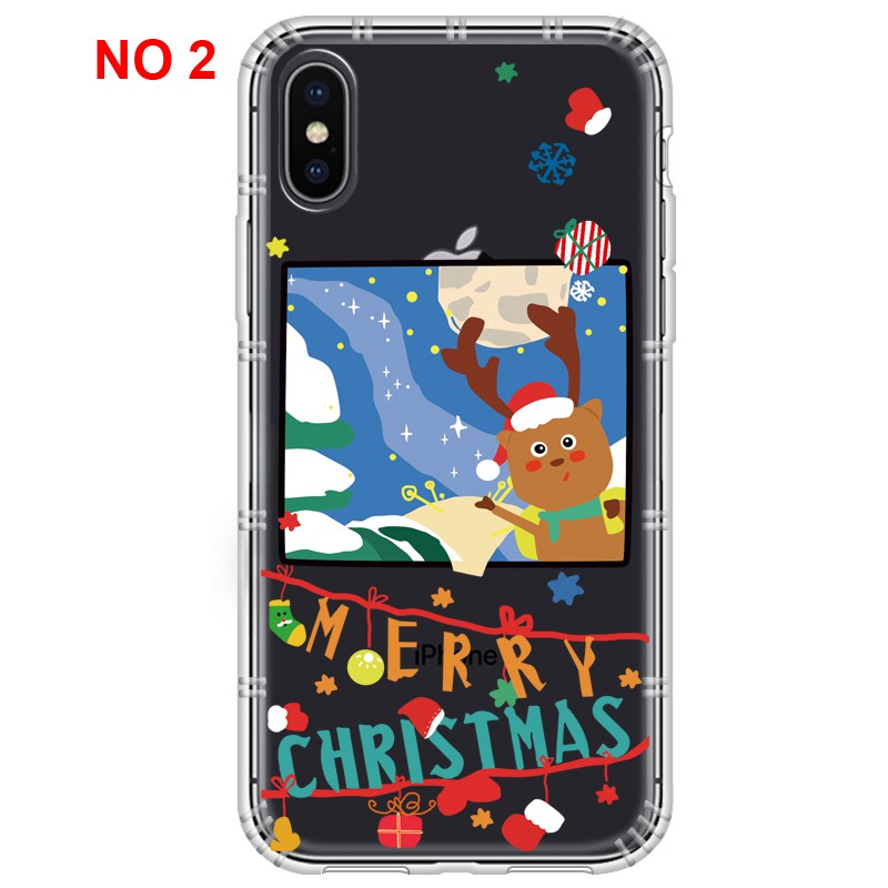 Cute Cartoon Santa Claus IPhonene 12 mini pro Max X X X X X X PROAX 6 6s 7 8 Plus Fashion Thiết kế Silicone ShockName