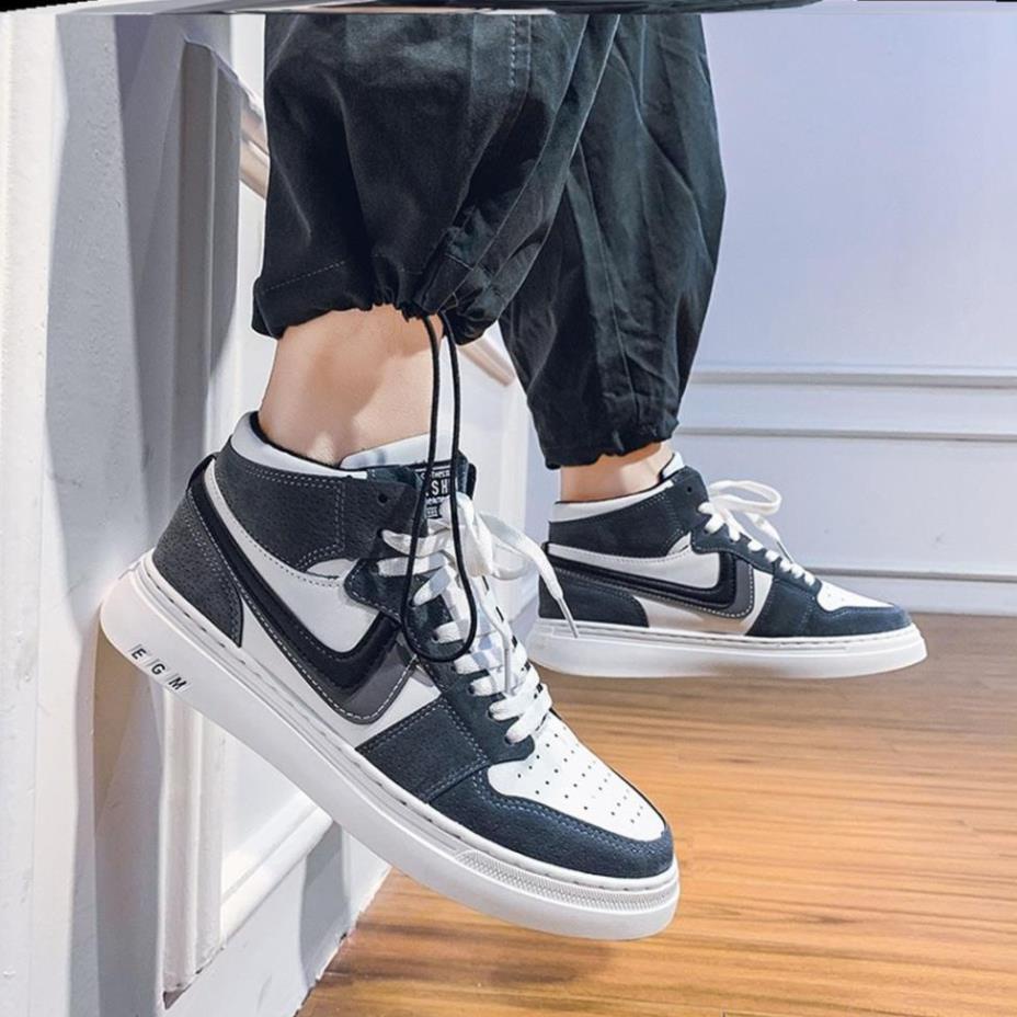 ℘ Giày sneaker nam cao cổ ullzang đế bằng đi học đi chơi mẫu mới cá tính đẹp thoáng khí, Giày nam KATEZA43 ℘ 📷