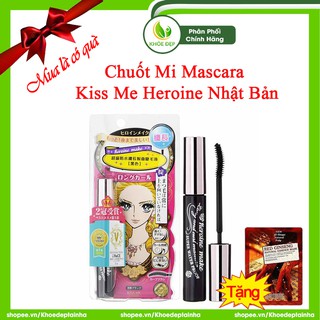 Chuốt Mi Mascara KISS ME Heroine Nhật Bản 6g - Chính Hãng