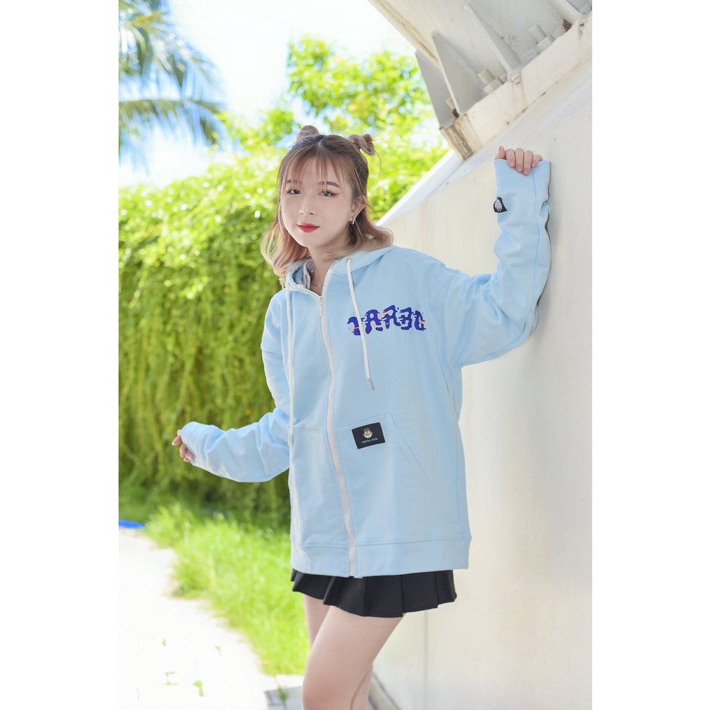 ÁO KHOÁC TARBO.CLUB - HOODEI ZIP ACID DÀNH CHO NAM NỮ - Nỉ LOCAL BRAND