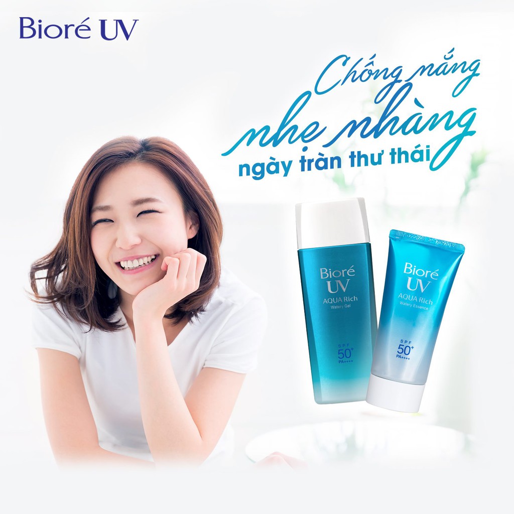 Tinh Chất Chống Nắng Bioré Màng Nước Dưỡng Ẩm SPF50+ PA++++