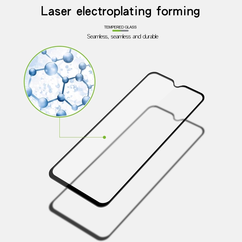 Realme3 Tempered Glass Realme 2 3 Pro X C1 Full Gule Full Coverage Tempered Glass Screen Protector