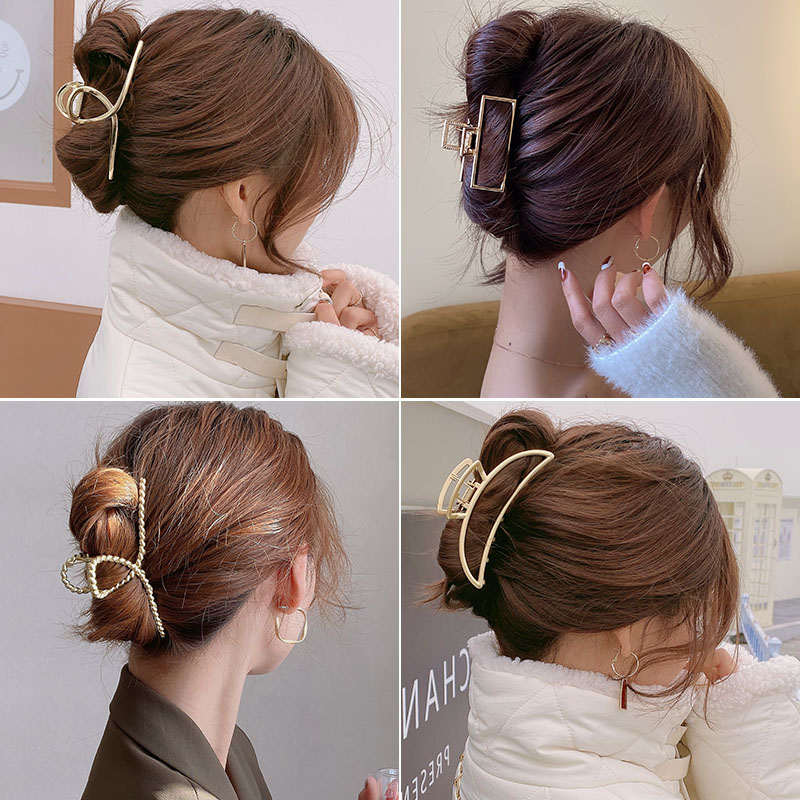 Kẹp tóc kẹp kim loại giả ngọc trai phong cách mới kiểu Hàn Quốc bán chạy nhất phụ kiện kẹp tóc