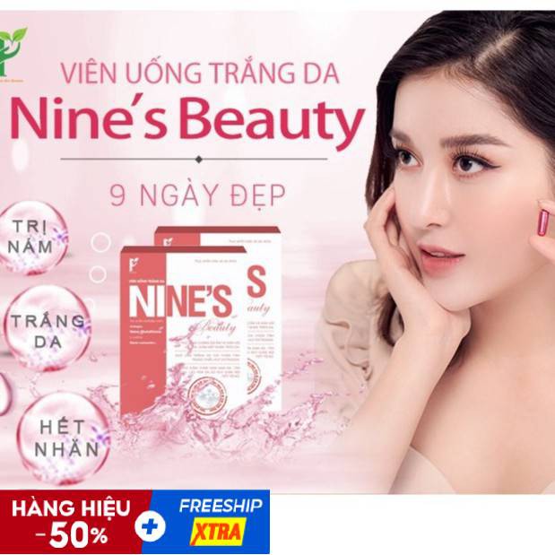 Viên Uống Trắng Da, Mờ Nám, Giảm Nếp Nhăn NiNe's Beauty