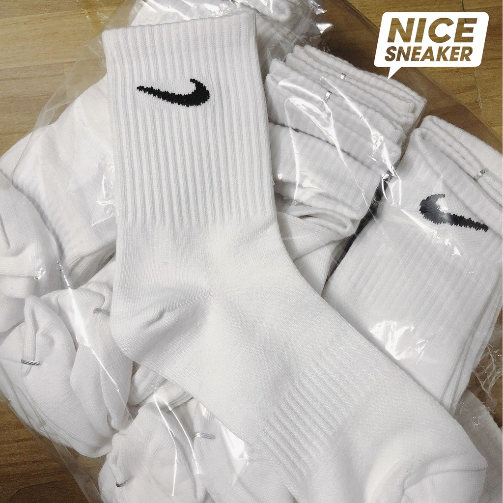 [ Nice Sneaker ] Phụ kiện giày dép : Tất nike cao cổ hàng VNXK dày dặn   .