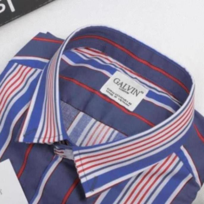 Sơ mi nam Galvin cotton họa tiết , áo sơ mi họa tiết co giãn 26 - Leo Vatino