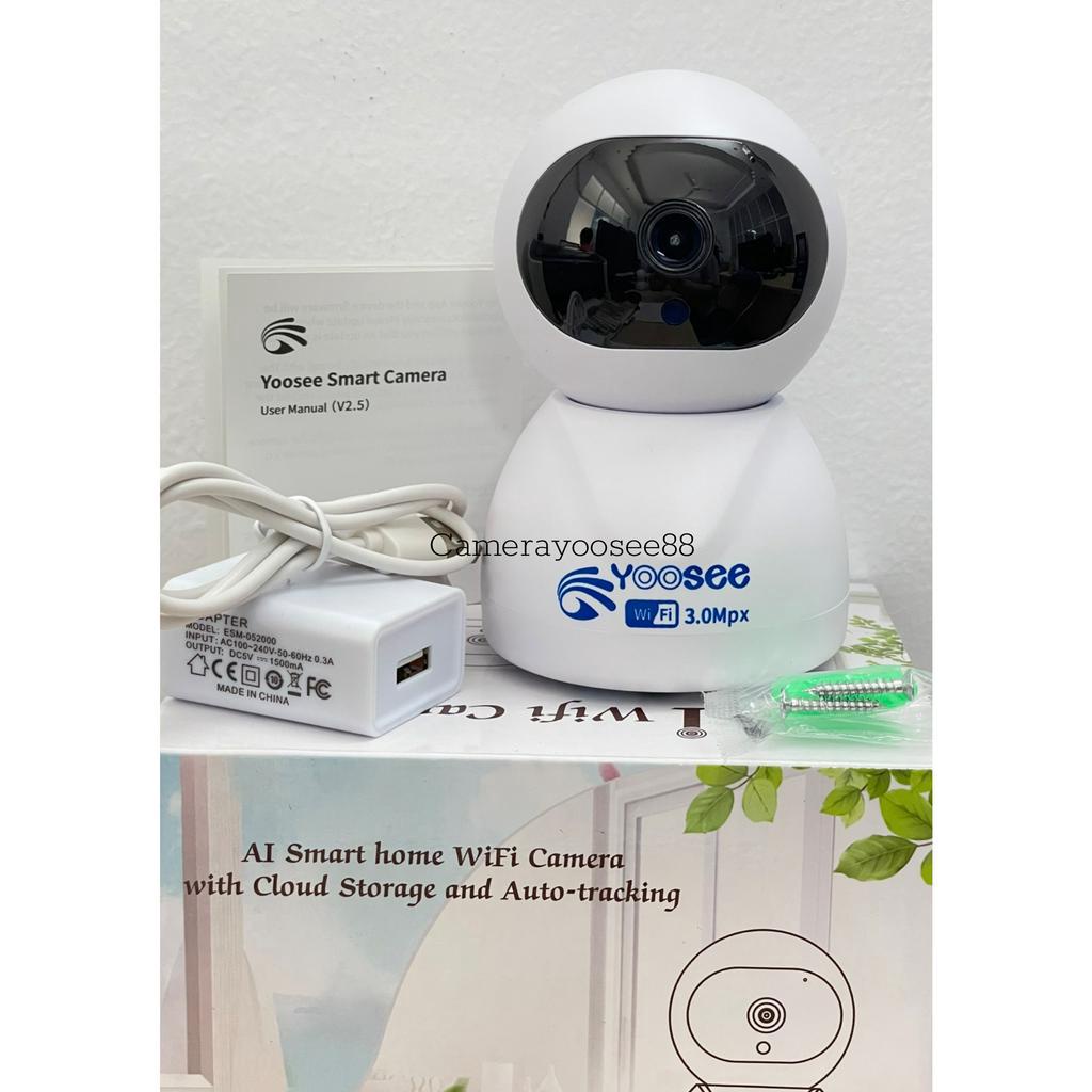 Camera wifi không dây yoosee trong nhà thiết kế nhỏ gọn- đàm thoại 2 chiều - xem đêm hồng ngoại