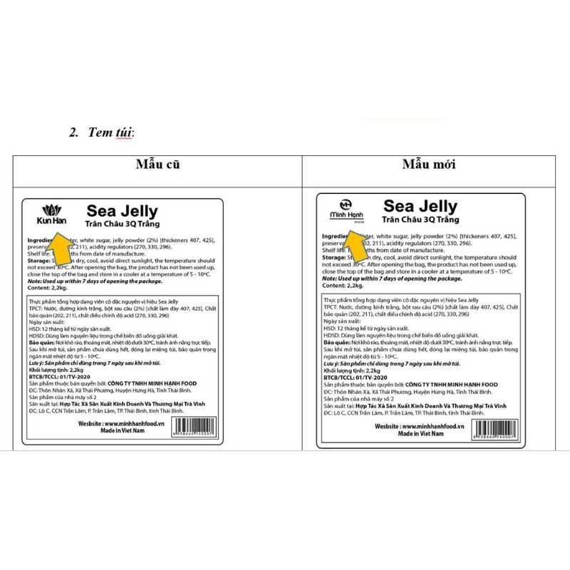 Trân châu 3Q Sea Jelly Kun Han (Minh Hạnh) Ngọc Trai / Caramel | BigBuy360 - bigbuy360.vn