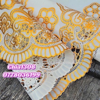 KHĂN TRẢI HOA VÂN NỔI CAO CẤP( sỉ ib)