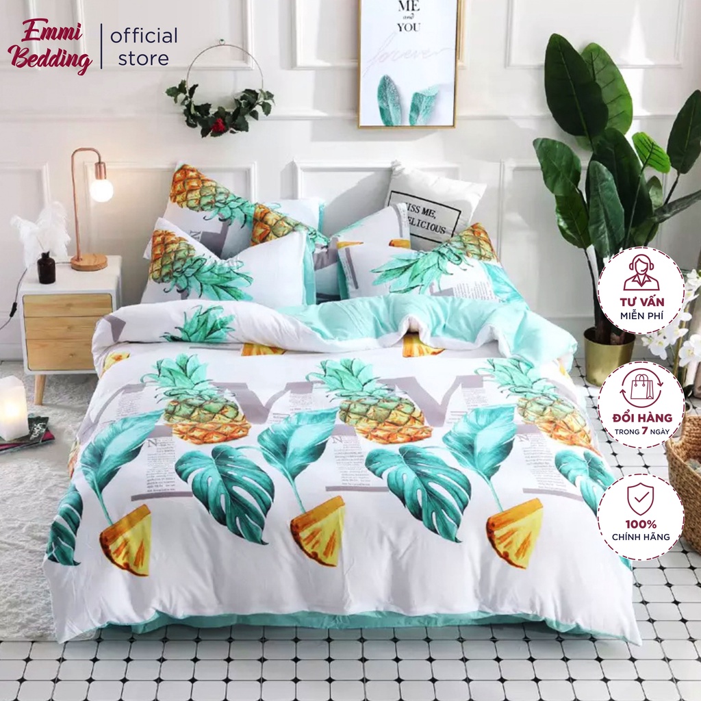 Bộ chăn,ga,gối cotton Emmibedding store