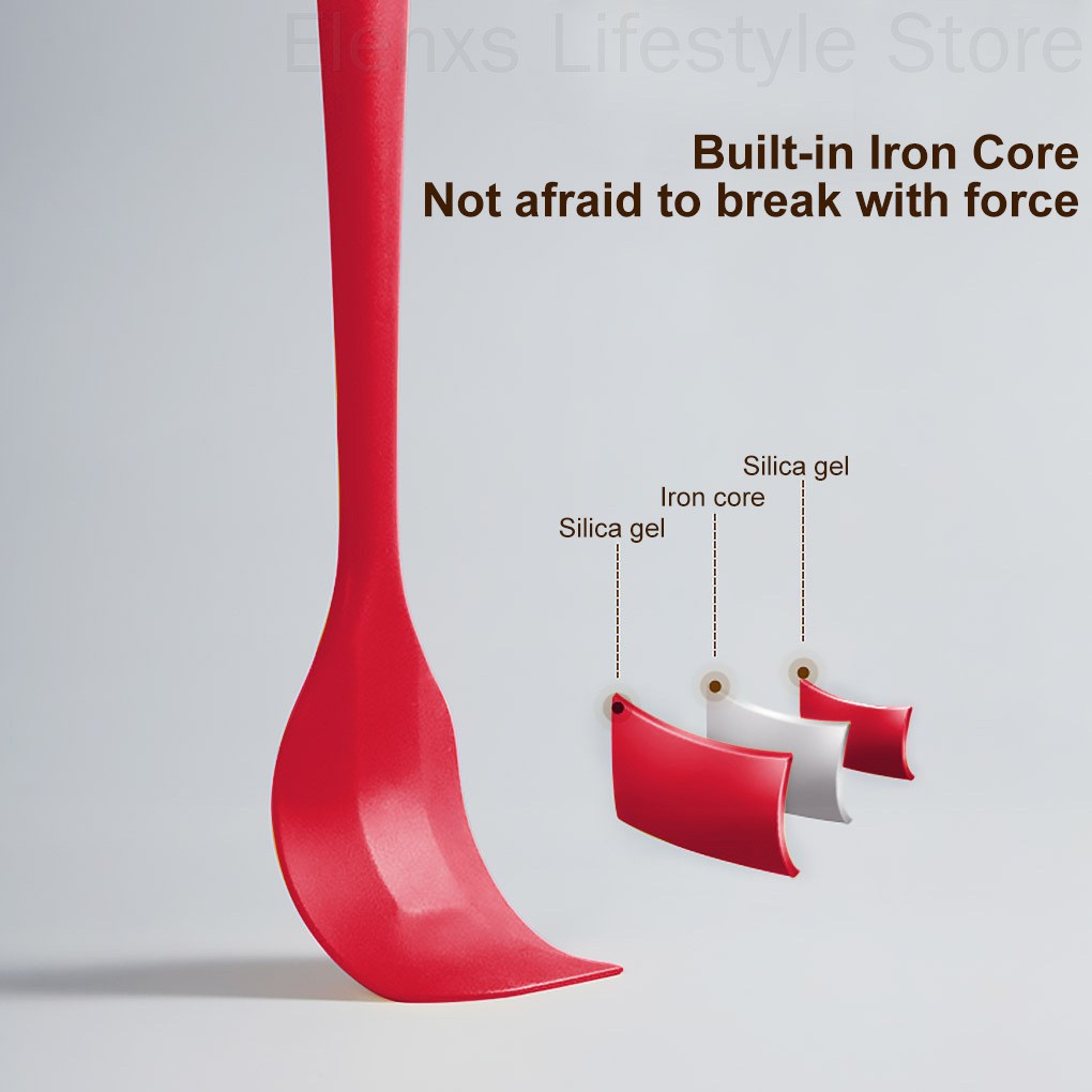 Bộ 6 Dụng Cụ Làm Bánh Bằng Silicon Chịu Nhiệt Chống Dính