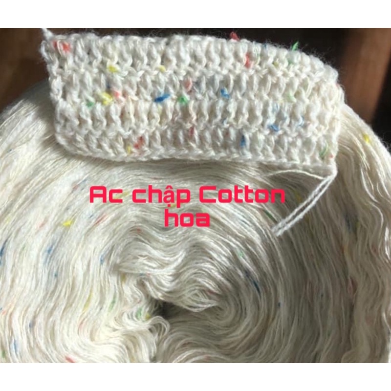 Sợi cotton hoa siêu đẹp