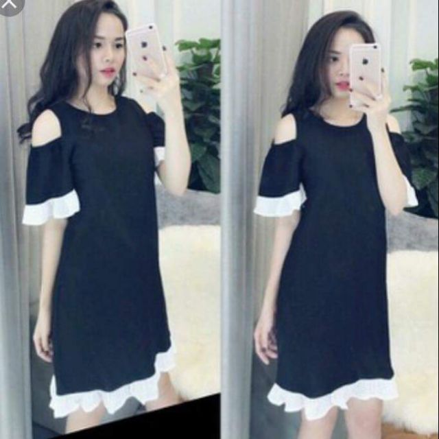 Đầm rớt vai bigsize