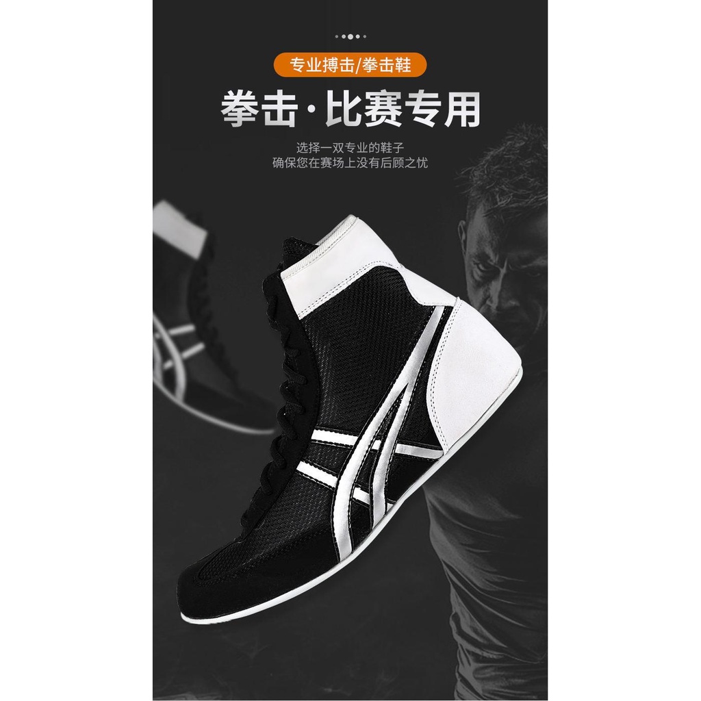 Giày Thể Thao Cổ Thấp Tập Boxing Chuyên Nghiệp Cho Nam Và Nữ