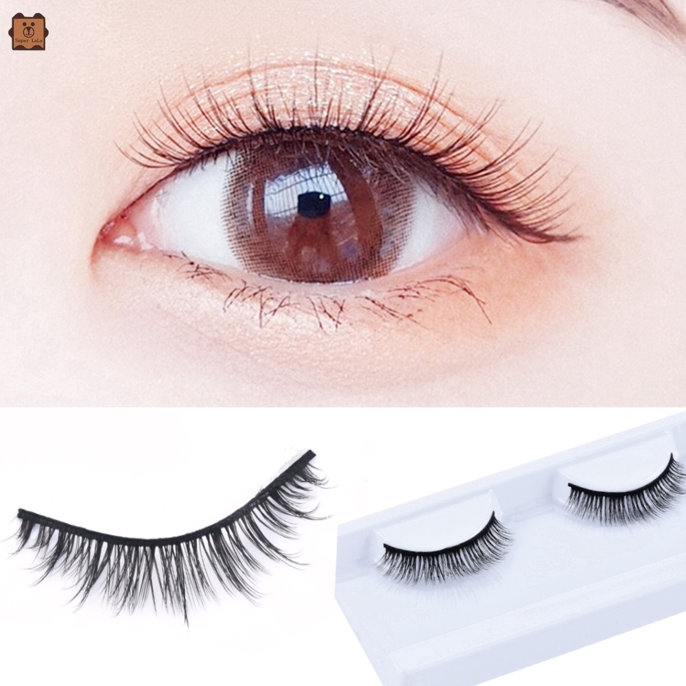 [Hàng mới về] Cặp lông mi giả trang điểm 3D giống thật