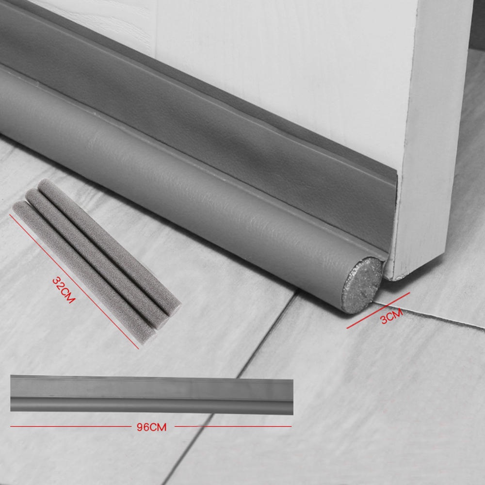 A-LIFE Dải Chặn Khe Cửa Cách Nhiệt Chống Bụi Tùy Chỉnh 96cm Nhiều Màu Tiện Dụng