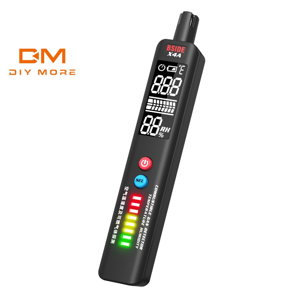 DIYMORE Thiết bị đo độ ẩm khí gas bside x4a kèm phụ kiện