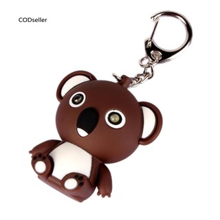 Móc khóa gấu Koala có đèn LED dễ thương