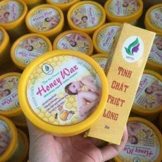 Combo wax và triệt lông vĩnh viễn honey veo
