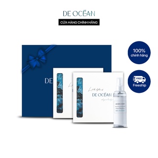 Combo nhuận sắc Pure Happiness: 2 hộp nạ tan chảy Microcell Lifting + 1 chai Xịt khoáng ACIDIC ION+ pH 5.5 Aqua Beauty