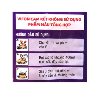 1 gói mì gà tím VIFON - 75 gram/gói