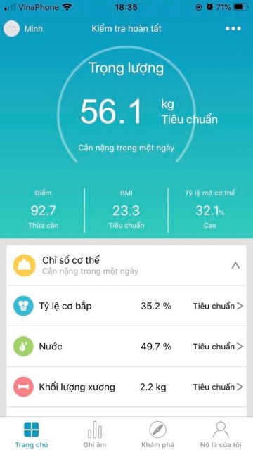 Sale cực sốc Cân điện tử tích hợp app thông minh ( đo chỉ số số sức khoẻ cực kỳ thông minh và chính xác)