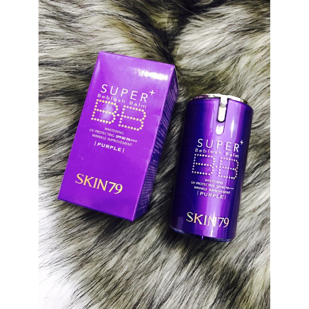 Kem nền BB Skin 79 Super Beblesh Balm Purple