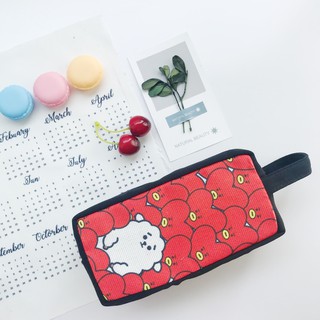 [Hình chụp thật] Bóp Viết Vải Canvas BTS JIN