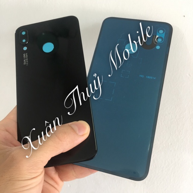 Nắp lưng Huawei Nova 3e liền kính camera