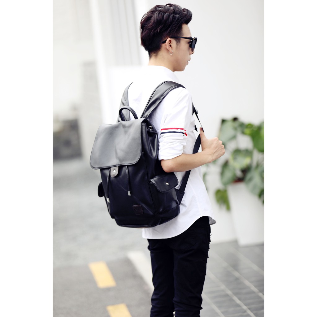 Balo Da Nam Nữ GU6883 KD1502 🌟 Phong Cách Hàn Quốc Siêu bền Chống nước