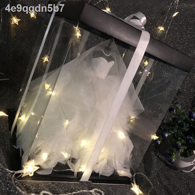 ✽ↂ☎Cặp đôi Tanabata mô hình váy cưới lông vũ mini món quà sinh nhật cho cô gái bạn gái món quà trang trí ngày lễ tình nh
