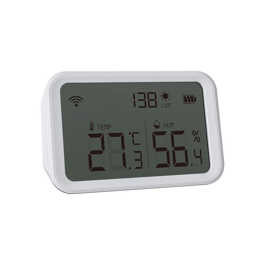 Thiết bị cảm biến Nhiệt độ Độ ẩm Nhiệt kế Thông minh Cổng vào LCD