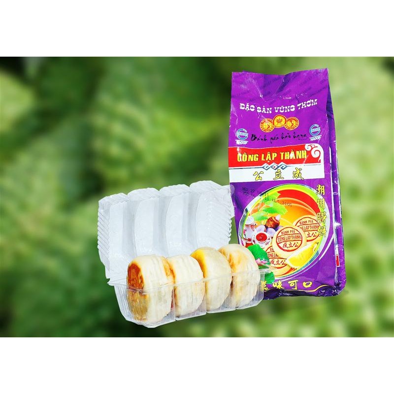 Bánh Pía Sóc Trăng Khoai Môn Sầu Riêng Trứng (350g/4 cái)