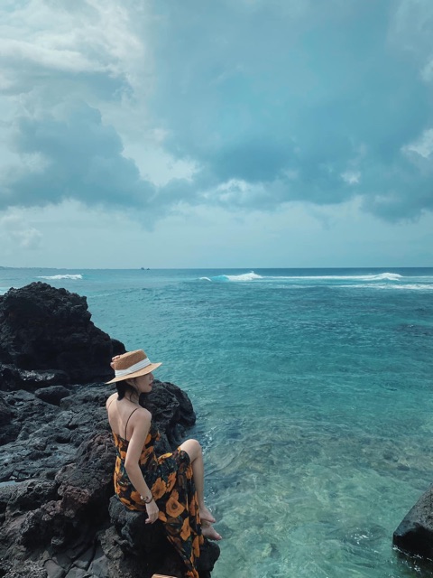 ( Ảnh thật ) váy hoa nơ ngực | BigBuy360 - bigbuy360.vn