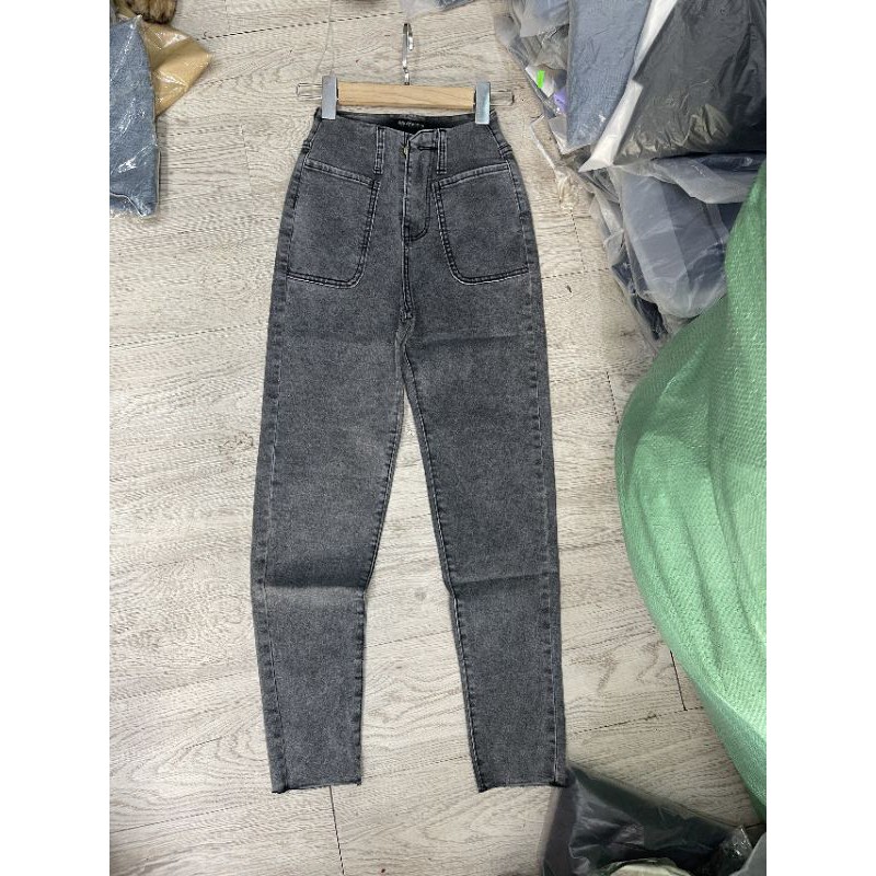 [ Giá xưởng] Quần jean skinny dài giãn D20, ảnh thật quần chụp sàn.