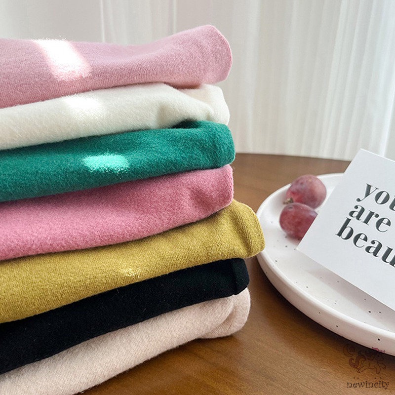 Áo Cotton Cổ Giả Nhiều Lớp Phong Cách Hàn Quốc Cho Bé Gái