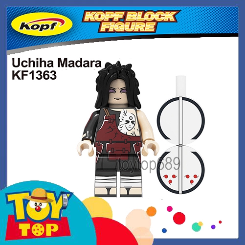 [Một con] ghép Naruto ninja Minifigures các mẫu Akatsuki , Sasuke, làng lá Konoha, làng mây .v..v. KF6118 KF6119