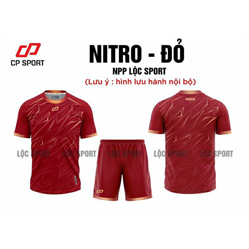 BỘ QUẦN ÁO ĐÁ BANH CP NITRO MỚI SIÊU ĐỘC LẠ MẮT , CHẤT VẢI CỰC ĐẸP