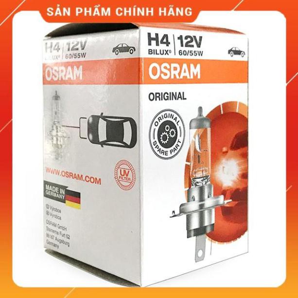 Bóng đèn Osram Đức H4 12v 60W/55w, SẢN XUẤT TẠI ĐỨC, cho Moto, xe hơi, ô tô, motor
